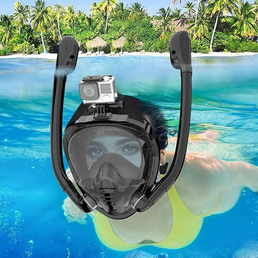 Full Face Snorkel Mask 180°Panoramic k
